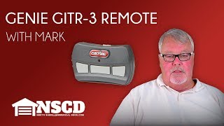 Tech Talks Genie GITR3 Garage Door Remote [upl. by Valery]