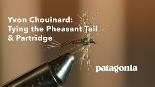 Yvon Chouinard Tying the Pheasant Tail amp Partridge [upl. by Toddy]