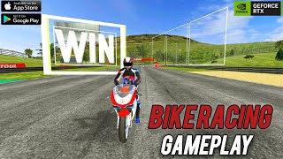 Gt Bike Racing Game Gt bike 3d Racing game  Top Speed Bike Racing ios Android Gameplay [upl. by Ynnal]