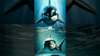 Killer Orca vs Shark vs Megalodon  Whale Dolphins Seals Octopus Turtle Tuna fish [upl. by Franny]