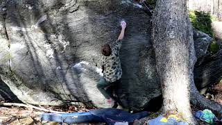 Rumney Bouldering Black Jack Attack with Jake and Brad 2017 [upl. by Maurice37]