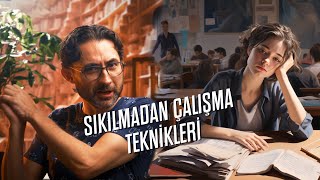 Sıkılmadan etkili çalışma teknikleri [upl. by Teragram]