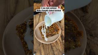 Pumpkin Baked Oatmeal [upl. by Mauldon]