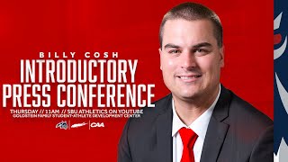 Stony Brook Football Head Coach Billy Cosh Press Conference [upl. by Daegal]