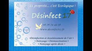 wwwDesinfect17fr Désinfection nettoyage assainissement [upl. by Linell]