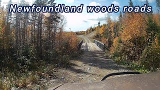 off roading on Newfoundlands woods roads offroad 4x4 [upl. by Aala229]