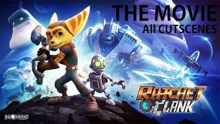 HD Ratchet and Clank PS4 2016  All Cutscenes GAME MOVIE [upl. by Kennan18]