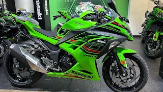 Ye Hai All New 👌2024 Kawasaki Ninja 300 Details Review  on Road price Mileage New Features [upl. by Irim]