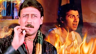 Jackie Shroff Ne Sunny Deol Ko Zinda Marne Ki Koshish Ki  Tridev Climax Scene  Action Hit Scene🔥 [upl. by Atinra207]