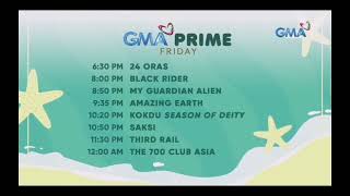 GMA Schedule GMA Prime Friday May 10 2024 [upl. by Zelten]