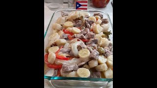 GUINEOS AL ESCABECHE BORICUA CON MOLLEJITAS 🇵🇷 [upl. by Gillie]