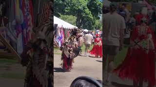 Na Me Res Traditional Pow Wow Indigenous Art Festival  Fort York Armoury Toronto Ontario  Food [upl. by Ardaid601]