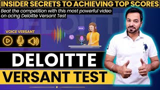 VERSANT TEST DELOITTE  Your Complete Guide to Success  Versant English Test [upl. by Friedman618]