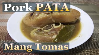 Paksiw na PATA ng Baboy with Mang Tomas recipe [upl. by Augusta734]