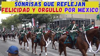 No creerás el orgullo y amor que se vive en este desfile militar por México  Pueblos indígenas [upl. by Nigrom]