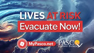 Emergency Briefing from Pasco Countys EOC Ahead of Hurricane Milton [upl. by Saberhagen]