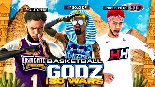 FIRST EVER DF ISO WARS in BASKETBALL GODZ Which DF Member is The BEST at ISO NBA 2K21 [upl. by Richela]