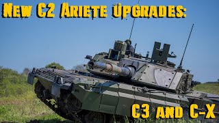 New C2 Ariete MBT upgrades  C3 and C X [upl. by Eri]