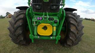 2022 John Deere 6145R 68 Litre 6Cyl Diesel Tractor 145 HP with McConnel PowerArm [upl. by Jar]