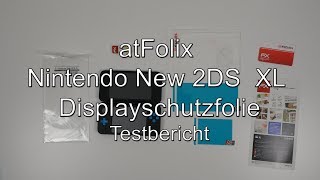 Testbericht Folix Nintendo New 2DS XL Displayschutzfolie atFolix [upl. by Jamila946]