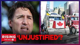 TRUCKER VICTORY Trudeaus Emergency Act Use UNJUSTIFIED Rules Canadian Judge [upl. by Raquel710]