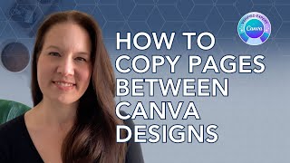 How to Copy Pages Between Your Canva Designs [upl. by Arrait]