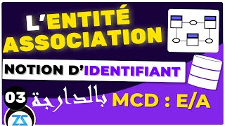 Le modèle conceptuel des données MCD 03  Notion didentifiant  Notion de clé [upl. by Hayotal]