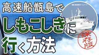 【島観光】高速船甑島に乗って下甑島へ行く方法【新幹線・シャトルバス・船】 [upl. by Rape]