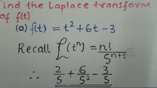 LAPLACE TRANSFORM REVIEW SOLVED PROBLEMS PART 1 FOR DIPLOMA MODULE 3 [upl. by Ender]