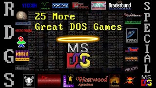 Random DOS Game Show Special 25 More Great DOS Games Part 5 [upl. by Enelec]