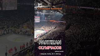 PARTIZAN  Olympiacos 7870  Huge win for GROBARI 28112024 [upl. by Papotto674]