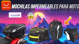 🌟🏍️¡las Mejores Mochilas Impermeables Para Moto ✅ Bolsa para Asiento de Motocicleta Multifuncional🚀 [upl. by Gunthar499]