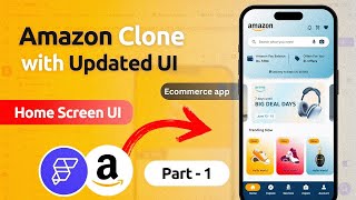 Flutterflow Tutorial Amazon Clone Part 1  Building an Ecommerce App [upl. by Merissa]