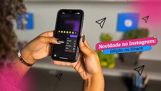 APRENDA COMO EDITAR UMA MENSAGEM NO DIRECT DO INSTAGRAM NOVIDADE  Postgrain [upl. by Corabelle]