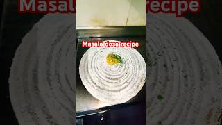 Masala dosa recipe ll 🥰 👍 food streetfood streetcooking streetsfoods trending shortsviral [upl. by Geneva]