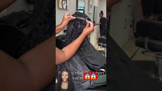 Hairdresser Reacts To Bob Hair Cut reaction hairdresser haircut bob hair haircare [upl. by Eimmelc]