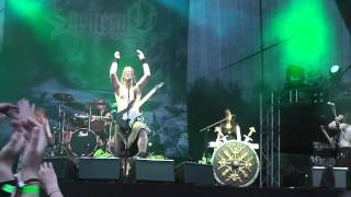 Ensiferum  Iron Live at Metalfest Poland 2012 [upl. by Maurene]