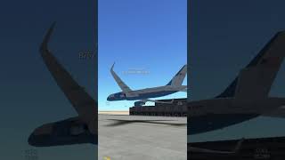 757 quick flyby under bridge [upl. by Novaelc239]