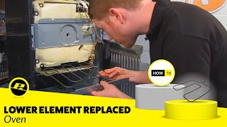 How to Replace a Lower Oven Element [upl. by Kleiman591]