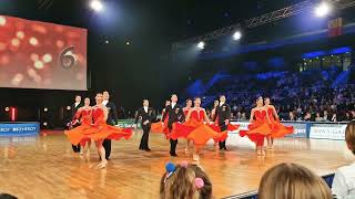 Braunschweiger TSG Germany WM Formation Standard  Finals 2022 World Championship Dance live [upl. by Ettegirb]