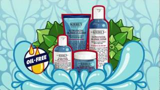 The Ultra Facial 3Step OilFree Collection from Kiehls [upl. by Yblok647]