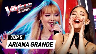 ARIANA GRANDE songs in The Voice [upl. by Dib]