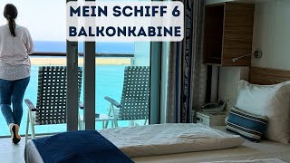 Mein Schiff 6  Balkonkabine 9069 mit Verbindungstür [upl. by Acinehs]