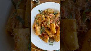 Delicious Rigatoni with Tomato and Mascarpone Cheese Sauce [upl. by Enaffit270]