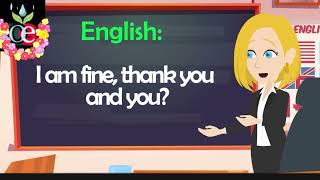 AfaanOromoo improve English speaking listening skills AskingGreetings [upl. by Kcered]