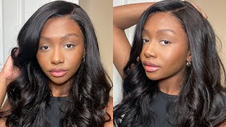 13x4 Body Wave Lace Frontal Wig Install  Ft Luvme Hair [upl. by Ahders]