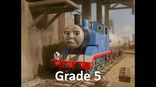 School Grades Portrayed by Thomas and Friends [upl. by Nessim]