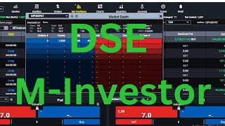 DSEInvestor  Web trading DSE Mobile [upl. by Leotie]