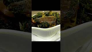 Uziza leaf and waterleaf or Bitterleaf and Waterleaf Soup waterleafsoup bitterleafsoup uzizasoup [upl. by Eserahs]