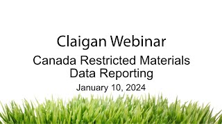 Canadian Chemical Data Reporting 2024 [upl. by Cristy17]